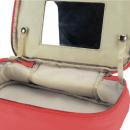 Make-up case with internal mirror