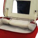 Make-up case with internal mirror