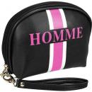 Faux leather handbag