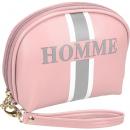 Faux leather handbag